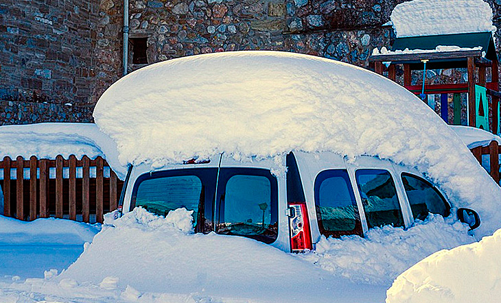 Как отогреть машину в зимнее время
